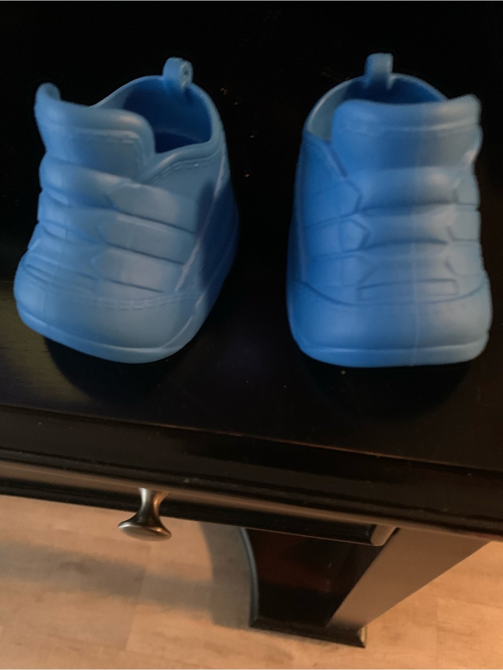 Stylish Blue Doll Sneakers for Playtime